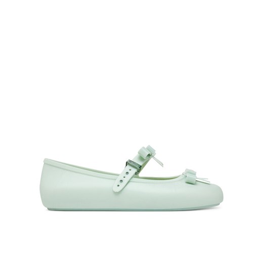 Baleriny Melissa Melissa Soft Ballerina Bow Ad M 35971 Zielony ze sklepu eobuwie.pl w kategorii Balerinki - zdjęcie 182065721
