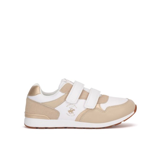 Sneakersy Beverly Hills Polo Club 23KC248B Beżowy ze sklepu eobuwie.pl w kategorii Buty sportowe dziecięce - zdjęcie 182065774