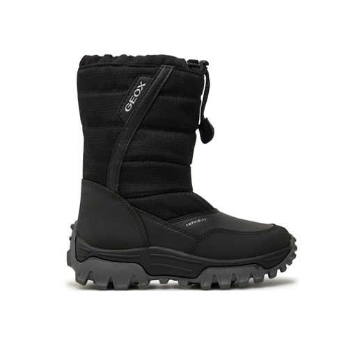 Śniegowce Geox J Himalaya Boy B Abx J26FRA 0FU54 C9999 S Czarny ze sklepu eobuwie.pl w kategorii Buty zimowe dziecięce - zdjęcie 182065834