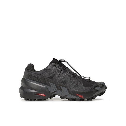 Buty do biegania Salomon Speedcross 6 L41737900 Czarny ze sklepu eobuwie.pl w kategorii Buty sportowe męskie - zdjęcie 182065904