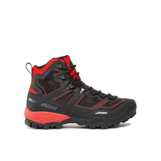 Trekkingi Mammut Ducan High GTX GORE-TEX 3030-03471-00517-1075 Czarny ze sklepu eobuwie.pl w kategorii Buty trekkingowe męskie - zdjęcie 182065923