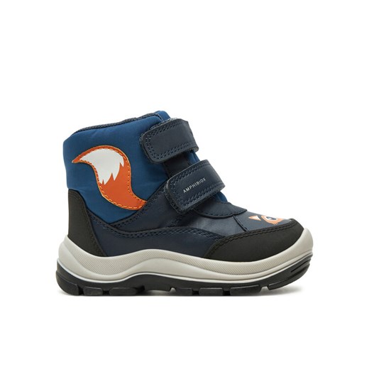 Śniegowce Geox B Flanfil Boy B Abx B463VB 054FU CF44K S Granatowy ze sklepu eobuwie.pl w kategorii Buty zimowe dziecięce - zdjęcie 182065931