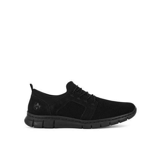 Sneakersy Rieker B7796-01 Czarny ze sklepu eobuwie.pl w kategorii Buty sportowe męskie - zdjęcie 182065983