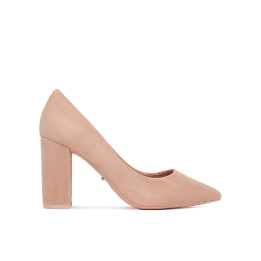 Czółenka DeeZee DZ0010 LIGHT PINK SU Różowy ze sklepu eobuwie.pl w kategorii Czółenka - zdjęcie 182066034