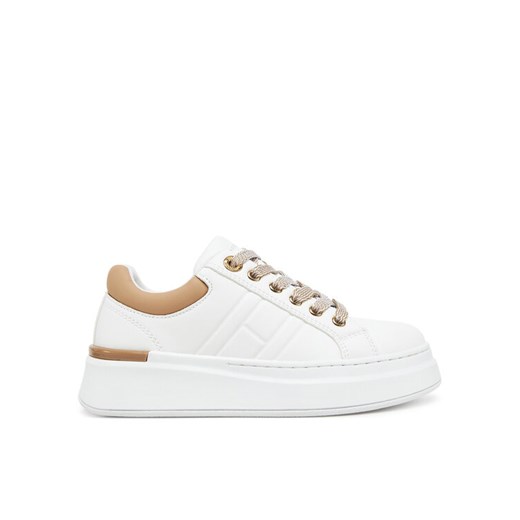 Sneakersy Tommy Hilfiger Low Cut Lace-Up Sneaker T3A9-33751-1355 M Biały ze sklepu eobuwie.pl w kategorii Buty sportowe dziecięce - zdjęcie 182066081