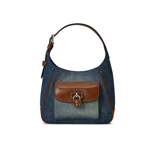 Torebka LAUREN RALPH LAUREN 431970473001 Granatowy ze sklepu eobuwie.pl w kategorii Torebki damskie - zdjęcie 182066102
