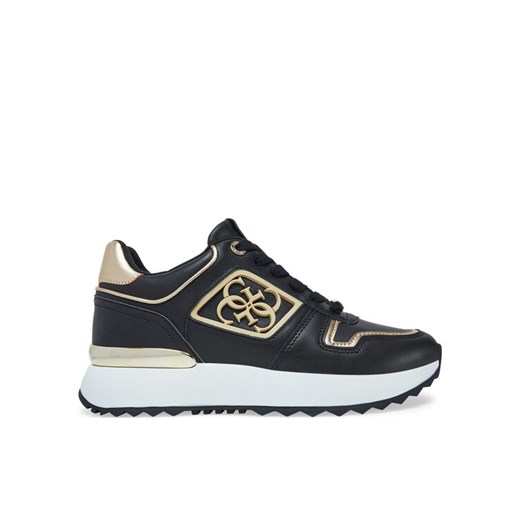 Sneakersy Guess FLJKOY ELE12 Czarny ze sklepu eobuwie.pl w kategorii Buty sportowe damskie - zdjęcie 182066103