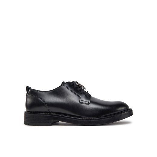Loafersy KARL LAGERFELD KL41425 Czarny ze sklepu eobuwie.pl w kategorii Lordsy damskie - zdjęcie 182066124