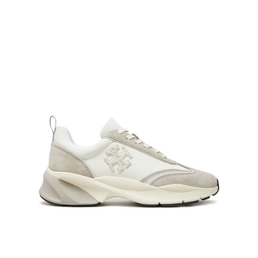 Sneakersy Tory Burch Good Luck 161550 Biały ze sklepu eobuwie.pl w kategorii Buty sportowe damskie - zdjęcie 182066222