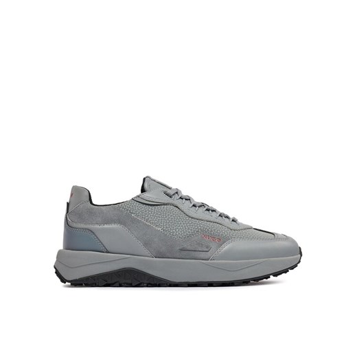 Sneakersy Hugo Kane Runn 50510228 Szary ze sklepu eobuwie.pl w kategorii Buty sportowe męskie - zdjęcie 182066243
