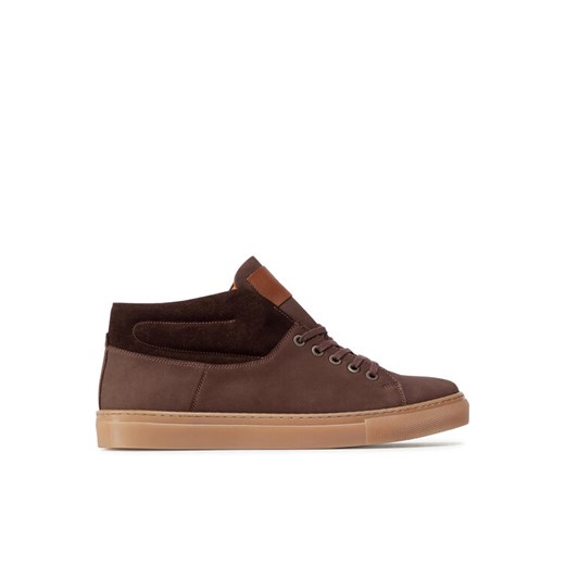Sneakersy QUAZI QZ-52-05-000866 Brązowy ze sklepu eobuwie.pl w kategorii Trampki męskie - zdjęcie 182066294