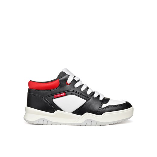 Sneakersy Geox J557RA 054FU C0048 S Czarny ze sklepu eobuwie.pl w kategorii Buty sportowe dziecięce - zdjęcie 182066472