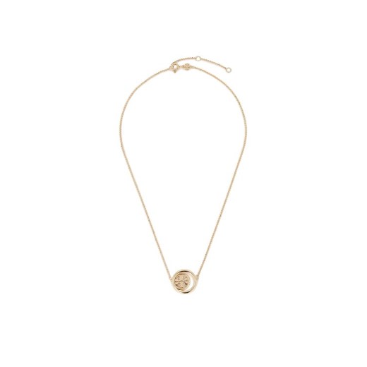 Naszyjnik Tory Burch 159312 Złoty ze sklepu eobuwie.pl w kategorii Naszyjniki - zdjęcie 182066550