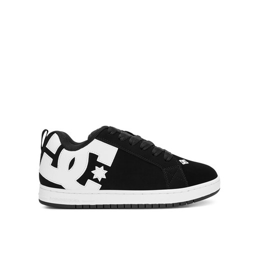 Sneakersy DC COURT GRAFFIK 300529-001 Czarny ze sklepu eobuwie.pl w kategorii Buty sportowe męskie - zdjęcie 182066651