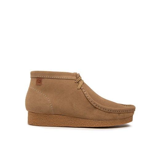 Trzewiki Clarks Shacre Boot 26159438 Beżowy ze sklepu eobuwie.pl w kategorii Buty zimowe męskie - zdjęcie 182066660