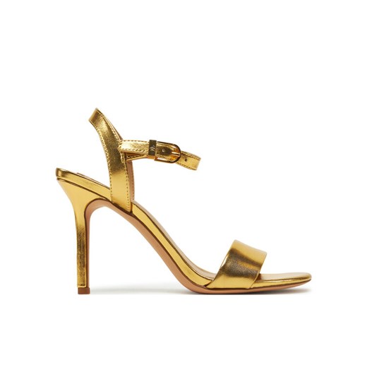 Sandały LAUREN RALPH LAUREN 802956289003 Złoty ze sklepu eobuwie.pl w kategorii Sandały damskie - zdjęcie 182066684