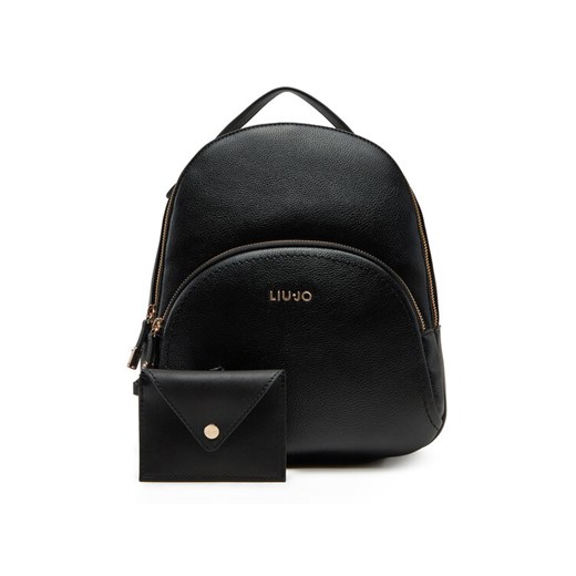 Plecak Liu Jo M Backpack AA5157 E0058 Czarny ze sklepu eobuwie.pl w kategorii Plecaki - zdjęcie 182066713