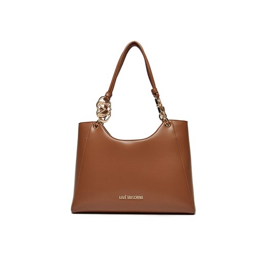 Torebka LOVE MOSCHINO JC4050PP1MLF0201 Brązowy ze sklepu eobuwie.pl w kategorii Torby Shopper bag - zdjęcie 182066714