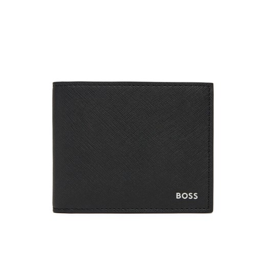 Portfel BOSS 50536727 Czarny ze sklepu eobuwie.pl w kategorii Portfele męskie - zdjęcie 182066720