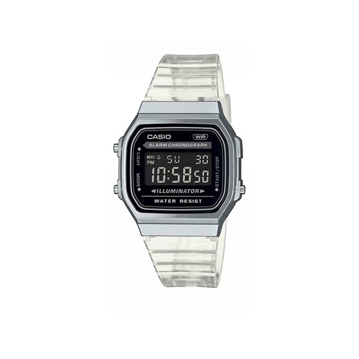 Zegarek Casio Vintage Digital A168XES-1BEF Biały ze sklepu eobuwie.pl w kategorii Zegarki - zdjęcie 182066782