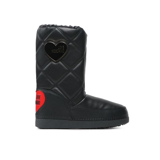 Śniegowce LOVE MOSCHINO JA24172G1HIT7000 Czarny ze sklepu eobuwie.pl w kategorii Śniegowce damskie - zdjęcie 182066812