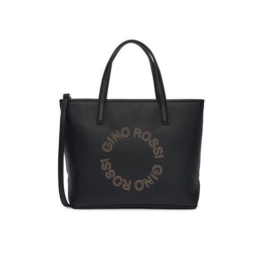 Torebka Gino Rossi WEN-77 Czarny ze sklepu eobuwie.pl w kategorii Torby Shopper bag - zdjęcie 182066813