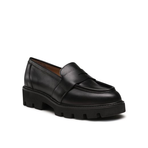 Loafersy Badura AMANTEA-E23-28180N Czarny ze sklepu eobuwie.pl w kategorii Półbuty damskie - zdjęcie 182066860