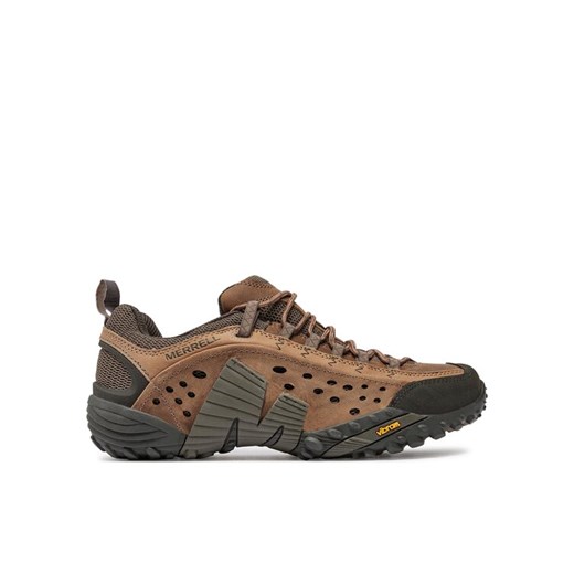 Trekkingi Merrell Intercept J73705 Brązowy ze sklepu eobuwie.pl w kategorii Buty trekkingowe męskie - zdjęcie 182066861