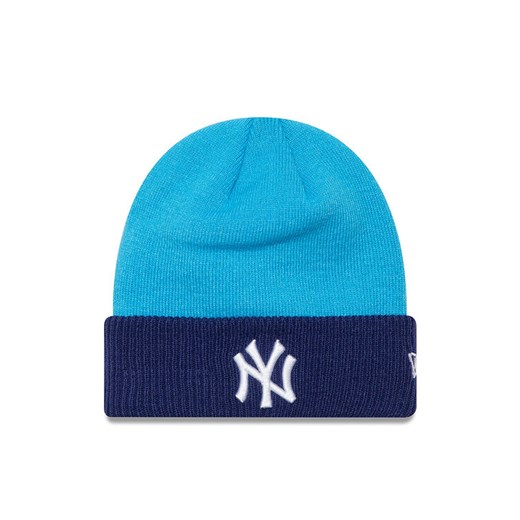 Czapka New Era Youth Colour Block 60565306 Niebieski ze sklepu eobuwie.pl w kategorii Czapki dziecięce - zdjęcie 182066862
