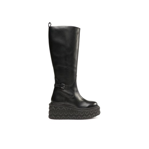 Kozaki Patrizia Pepe 8Y0057/L078-K103 Czarny ze sklepu eobuwie.pl w kategorii Kozaki damskie - zdjęcie 182066904
