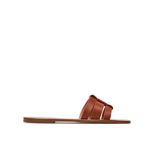 Klapki Pollini SA28311C0ITT0217 Brązowy 36 eobuwie.pl