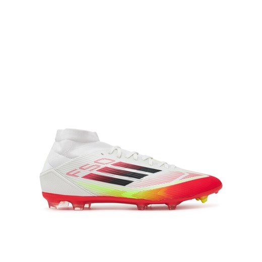 Buty do piłki nożnej adidas F50 League Mid Firm/Multi-Ground JI0434 Biały ze sklepu eobuwie.pl w kategorii Buty sportowe męskie - zdjęcie 182067000