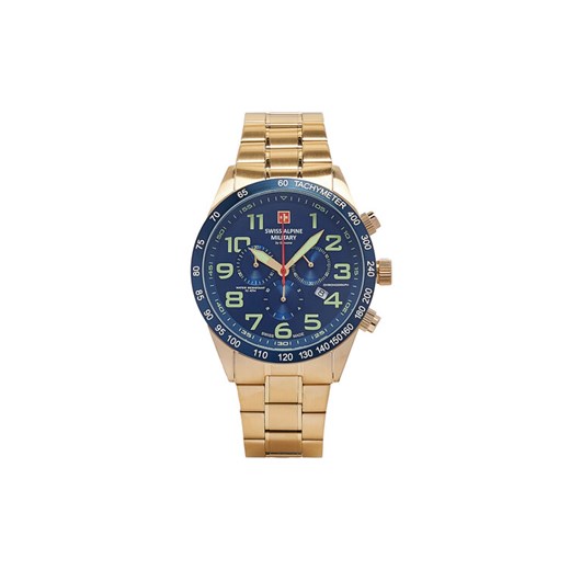 Zegarek Swiss Alpine Military 7047.9115 Złoty ze sklepu eobuwie.pl w kategorii Zegarki - zdjęcie 182067020