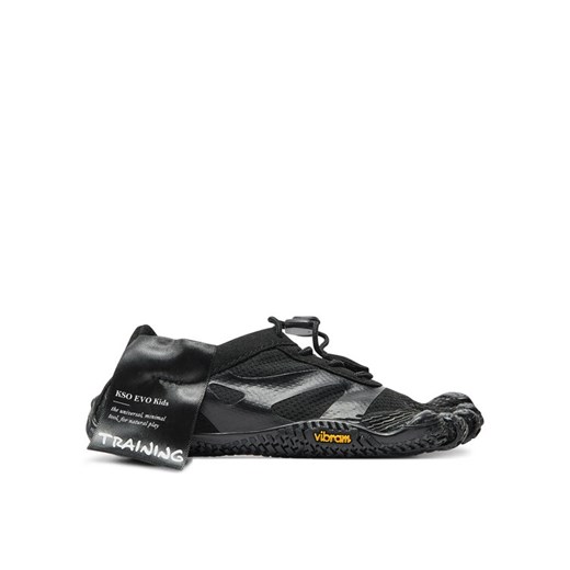 Trekkingi Vibram Fivefingers Kso Evo Kids 20K0701 Czarny ze sklepu eobuwie.pl w kategorii Buty trekkingowe dziecięce - zdjęcie 182067041