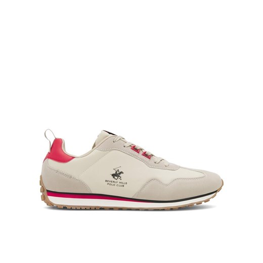 Sneakersy Beverly Hills Polo Club TRIST-01 Beżowy ze sklepu eobuwie.pl w kategorii Buty sportowe męskie - zdjęcie 182067144