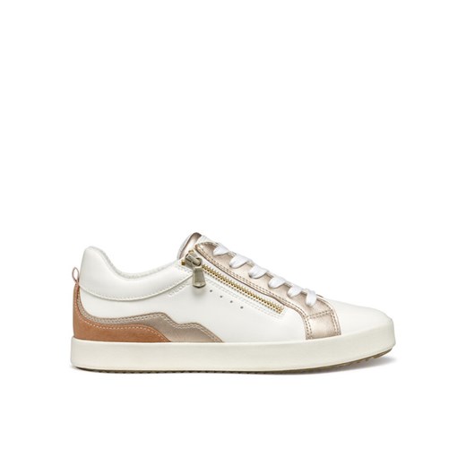 Sneakersy Geox D Blomiee D466HJ 05422 C1R8Z Biały ze sklepu eobuwie.pl w kategorii Buty sportowe damskie - zdjęcie 182067224