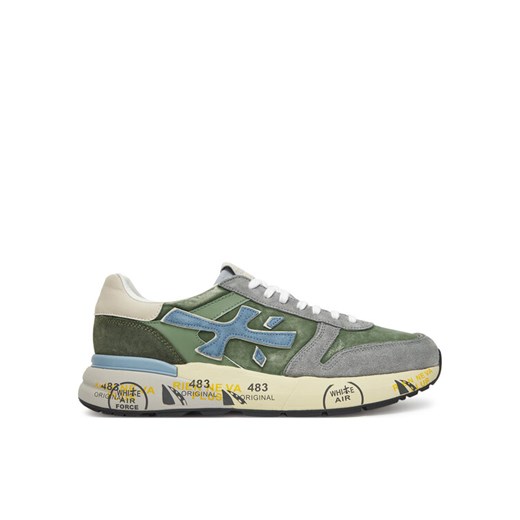 Sneakersy Premiata Mick Var 7216 Zielony ze sklepu eobuwie.pl w kategorii Buty sportowe męskie - zdjęcie 182067324