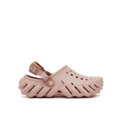 Klapki Crocs Echo Clog 207937 Różowy ze sklepu eobuwie.pl w kategorii Klapki damskie - zdjęcie 182067333