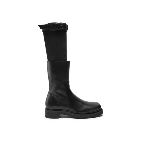 Botki Patrizia Pepe 2Y0016/L078-K103 Czarny ze sklepu eobuwie.pl w kategorii Kozaki damskie - zdjęcie 182067371
