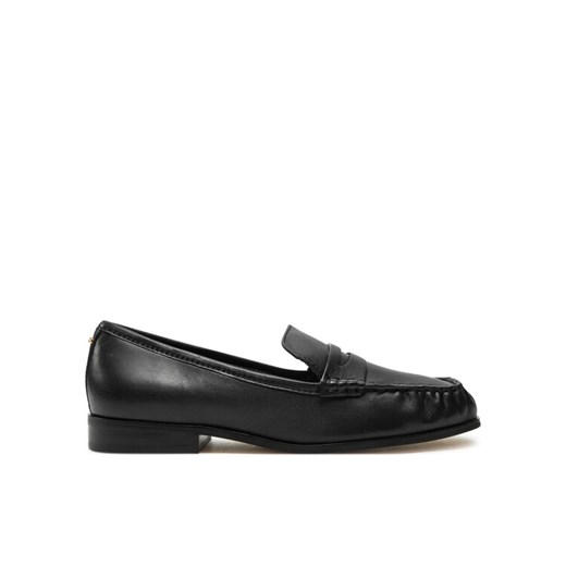 Loafersy MICHAEL Michael Kors Carlson 40F4CSFP1L Czarny ze sklepu eobuwie.pl w kategorii Lordsy damskie - zdjęcie 182067381