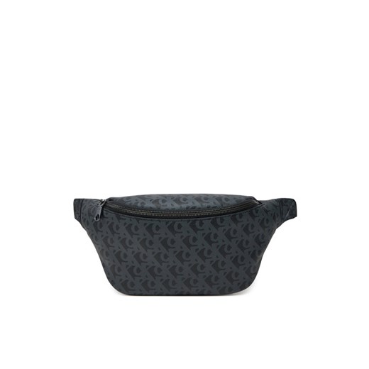 Saszetka nerka Calvin Klein Jeans Matte Aop Sq Waistbag 38 LV04G3113G Czarny ze sklepu eobuwie.pl w kategorii Nerki - zdjęcie 182067432