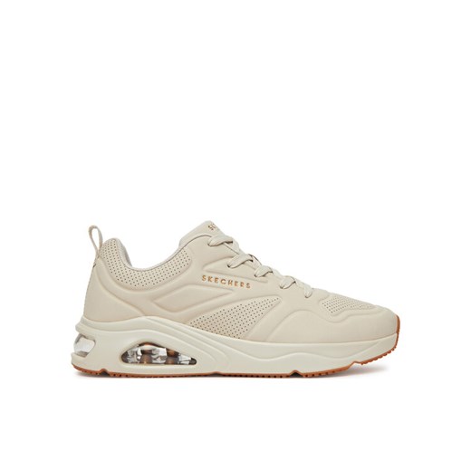 Sneakersy Skechers Tres-Air Uno-Casairal 183090/OFWT Biały ze sklepu eobuwie.pl w kategorii Buty sportowe męskie - zdjęcie 182067444