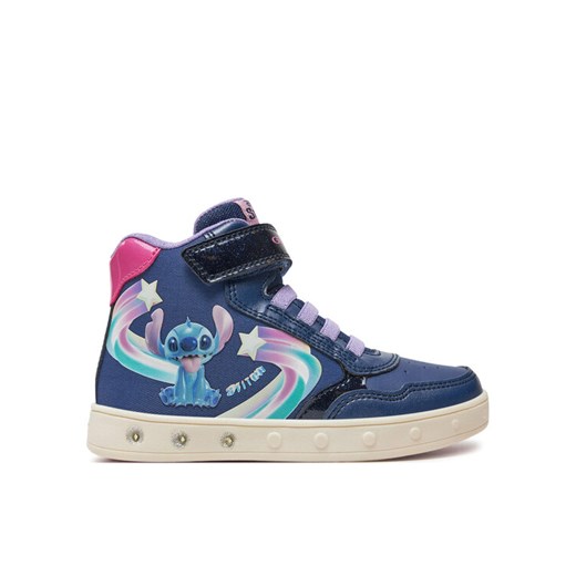 Sneakersy Geox Skylin J468WF 0ANAJ C4268 S Granatowy ze sklepu eobuwie.pl w kategorii Buty sportowe dziecięce - zdjęcie 182067512