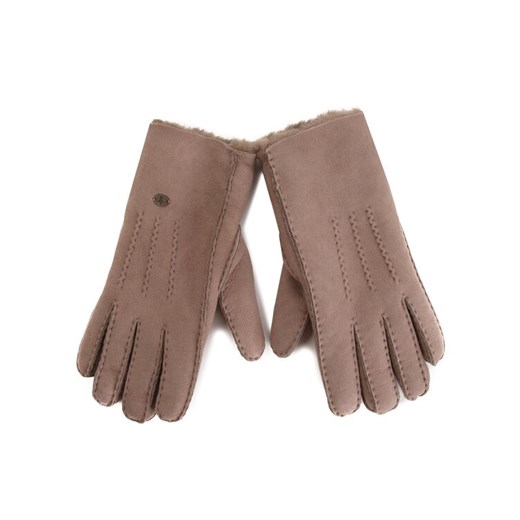 Rękawiczki Damskie EMU Australia Beech Forest Gloves Brązowy ze sklepu eobuwie.pl w kategorii Rękawiczki damskie - zdjęcie 182067560
