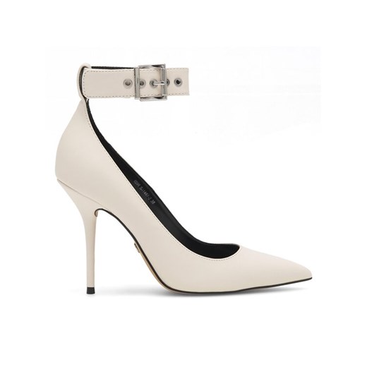 Szpilki Nine West SJ1487-2 Biały ze sklepu eobuwie.pl w kategorii Czółenka - zdjęcie 182067601
