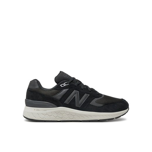 Sneakersy New Balance Walking 880 MW880BK6 Czarny ze sklepu eobuwie.pl w kategorii Buty sportowe męskie - zdjęcie 182067602