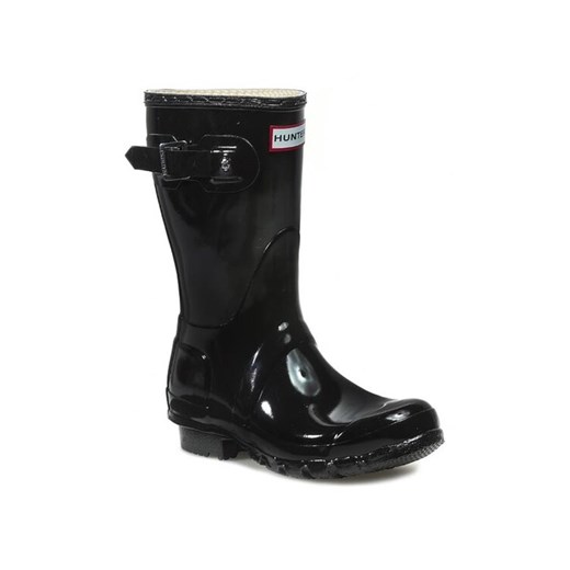 Kalosze Hunter Original Gloss Short WFS1000RGL Czarny Hunter 36 eobuwie.pl