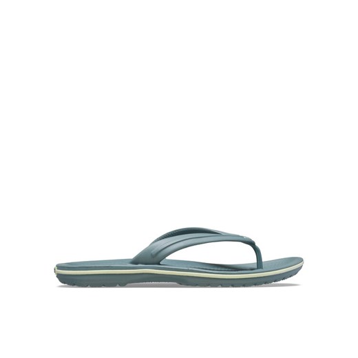 Japonki Crocs Crocband Flip 11033 Zielony ze sklepu eobuwie.pl w kategorii Klapki damskie - zdjęcie 182067654