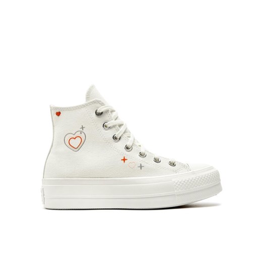 Trampki Converse Chuck Taylor All Star Lift Platform Y2K A09114C Biały ze sklepu eobuwie.pl w kategorii Trampki damskie - zdjęcie 182067662