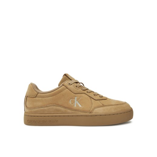 Sneakersy Calvin Klein Jeans Classic Cupsole Wave Mg Cs YM0YM01256 Beżowy ze sklepu eobuwie.pl w kategorii Buty sportowe męskie - zdjęcie 182067704